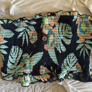 Roxy floral tube top